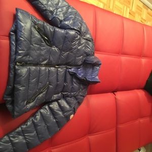 Moncler Blue Norme Afnor Jacket, Size 2